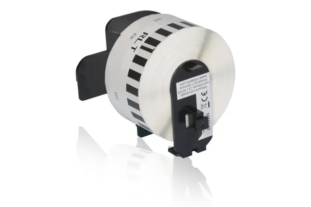 Inkadoo DK-22225 Etikettenrolle Weiß für Brother P-touch