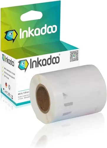Inkadoo 14681 S0719250 Etikett 57x57 weiß kompatibel