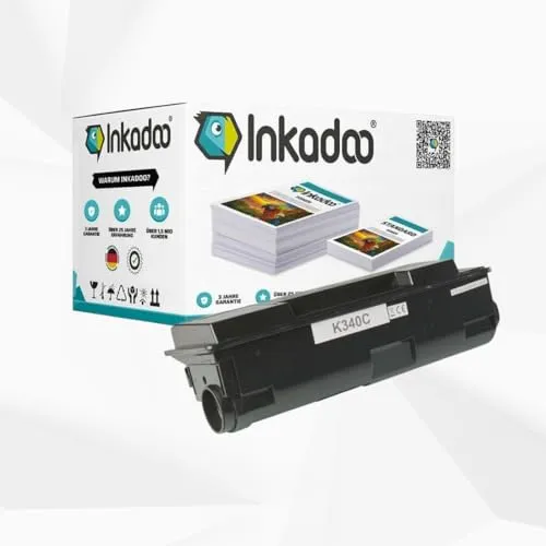 Inkadoo TK-340 Toner Schwarz 12.000 Seiten