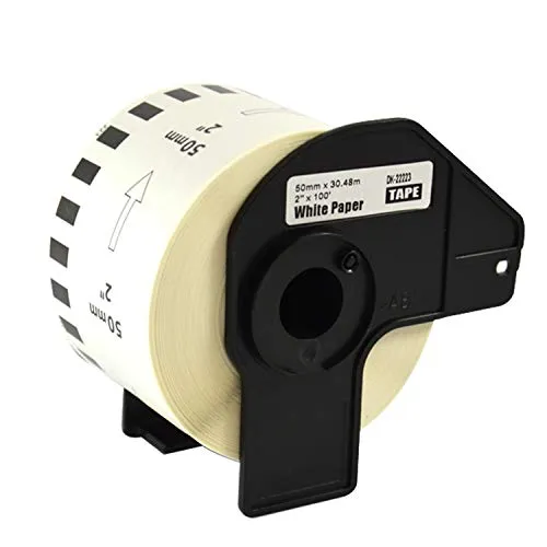 Bubprint DK-22223 Etikettenrolle 50mm x 30,48m kompatibel