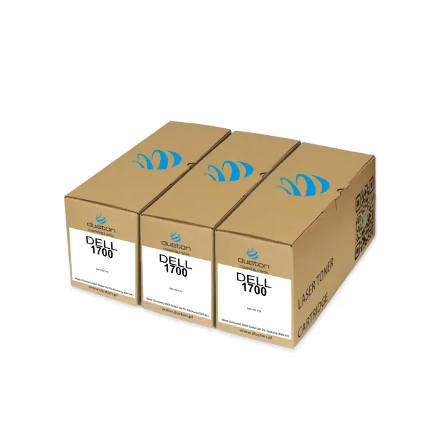 Duston 1700 593-10038 Toner Schwarz 3er Pack kompatibel