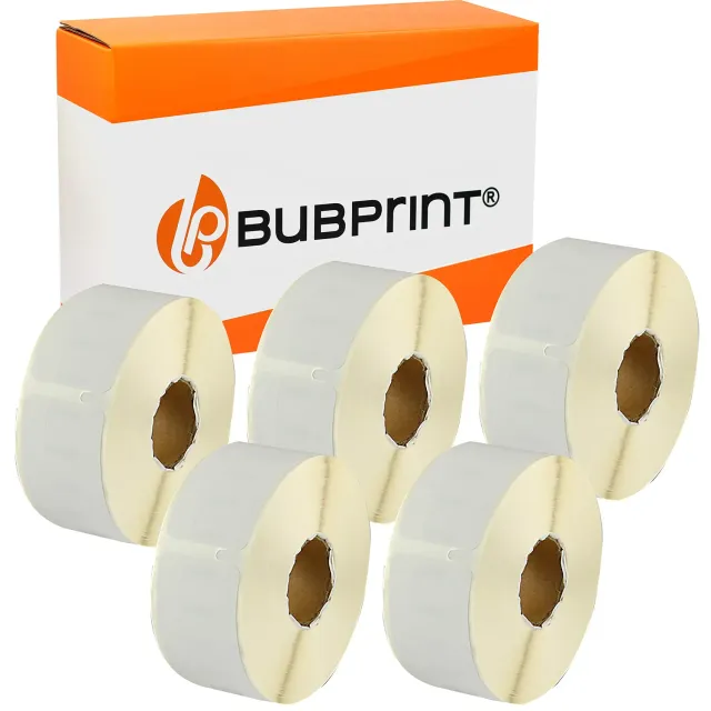 Bubprint 11355 Etiketten 51x19mm Weiß kompatibel
