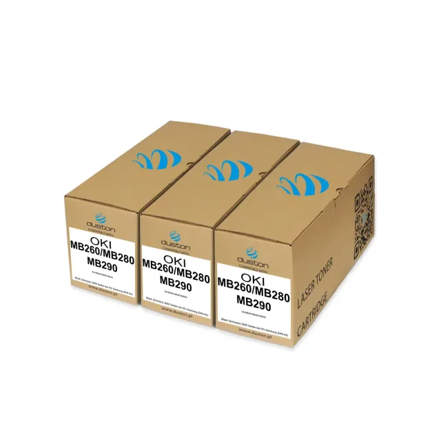 Duston MB260 MB280 MB290 1240001 Toner Schwarz 3er-Pack