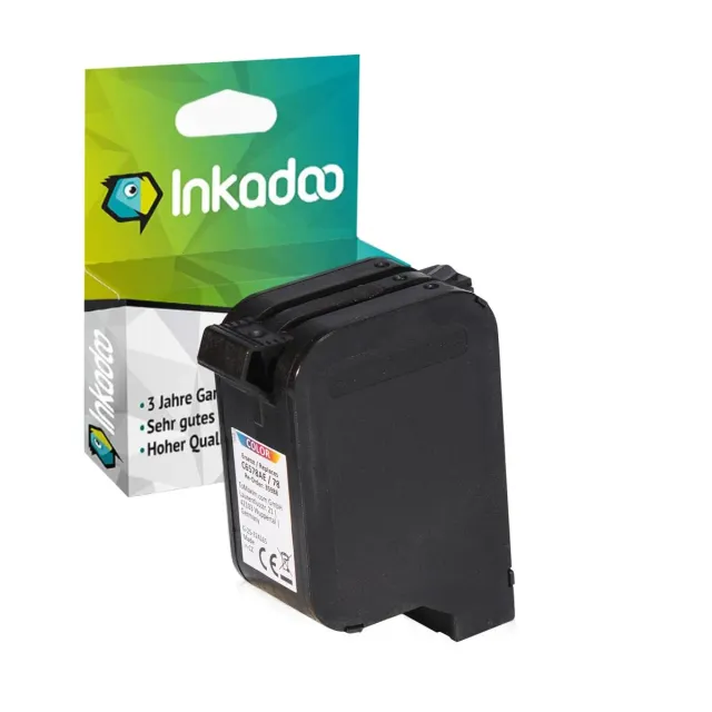 Inkadoo C6578AE 78 Druckerpatrone Farbe Einzelpack 1200 Seiten