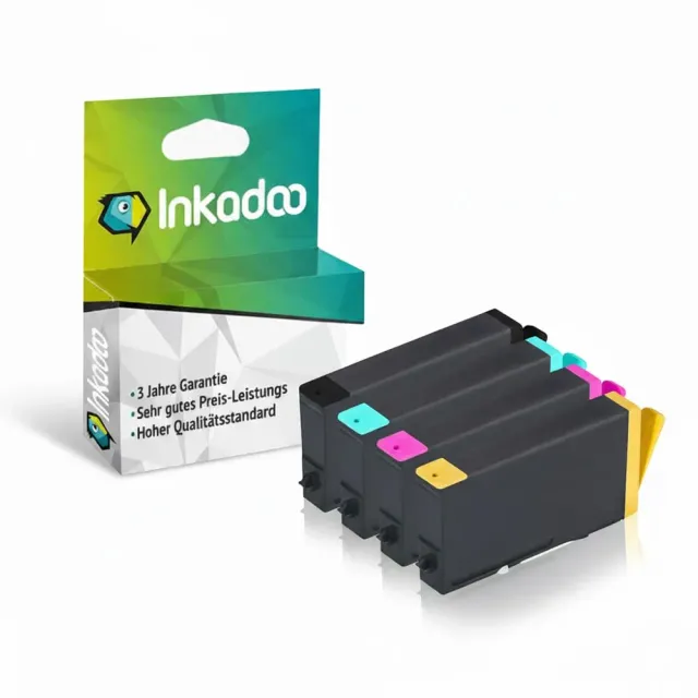 Inkadoo 4540B001 CLI-526 Tintenpatrone schwarz 3er Pack