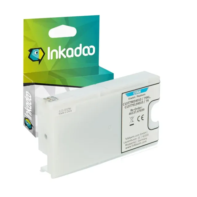 Inkadoo T7902 79XL Druckerpatrone Epson kompatibel XL