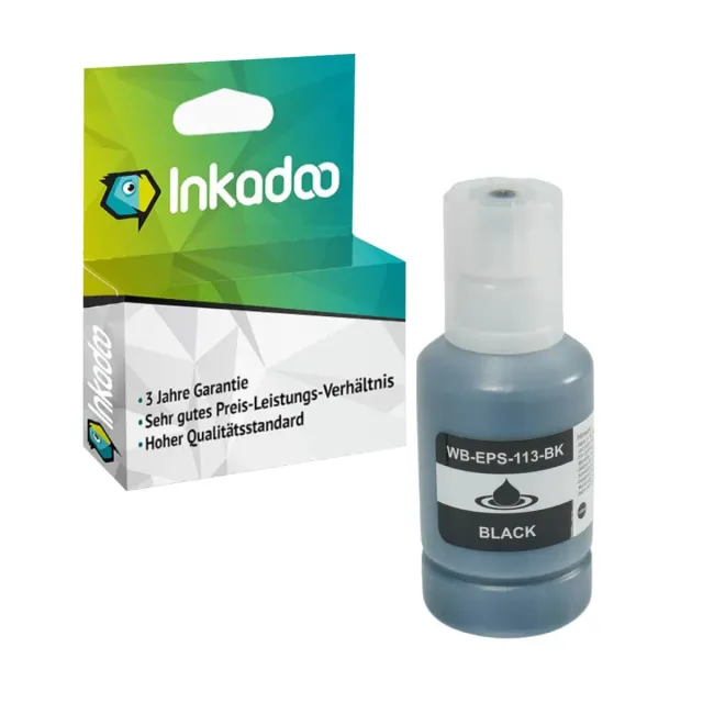 Inkadoo 113 C13T06B440 Nachfülltinte EcoTank kompatibel