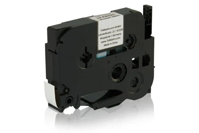 Inkadoo TZEFX231 Farbband schwarz-weiß laminiert